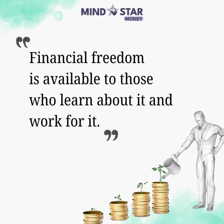 Financial freedom is available